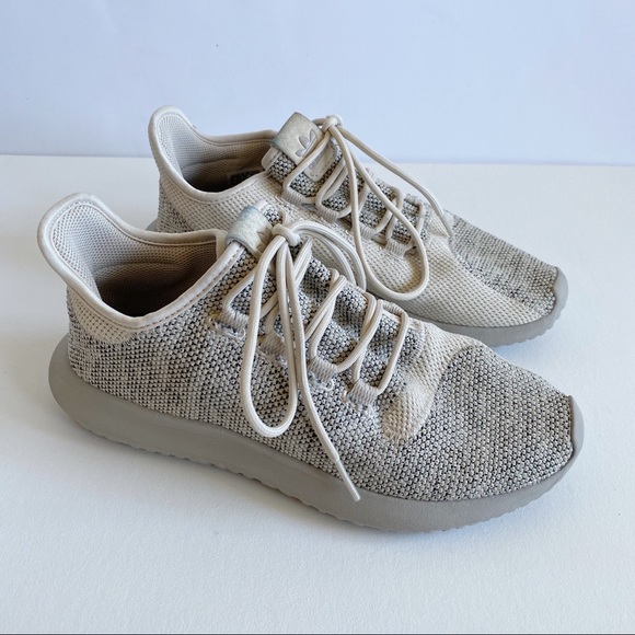 adidas Shoes - Adidas Tubular Knit Sneakers in Shadow Tan C012
